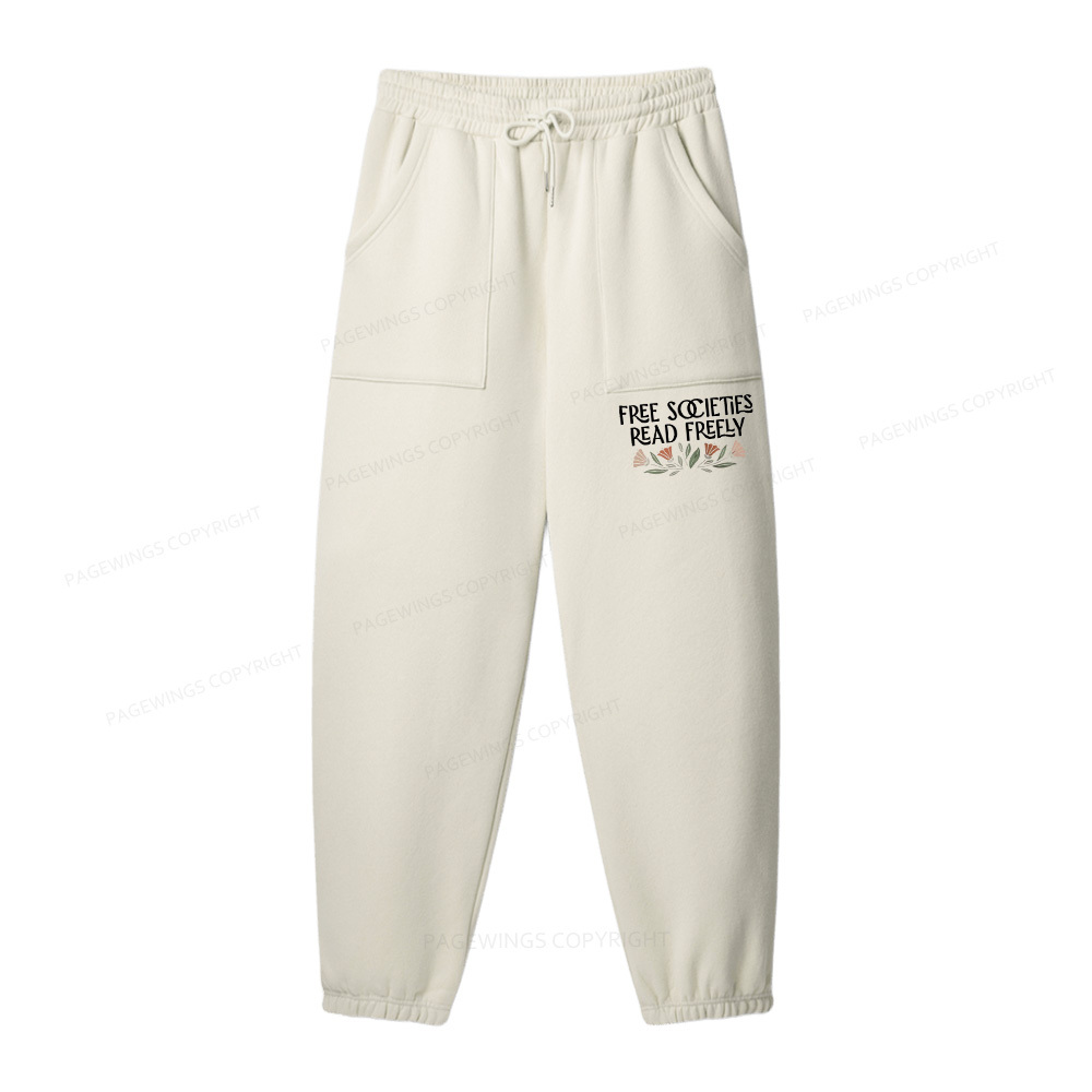 Pagewings Read Freely Unisex Fleece Sweatshirt Set 