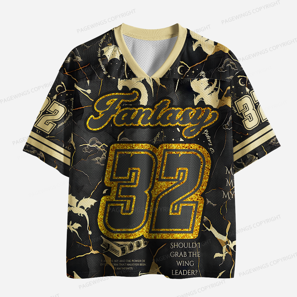Pagewings Fantasy Unisex Mesh Jersey