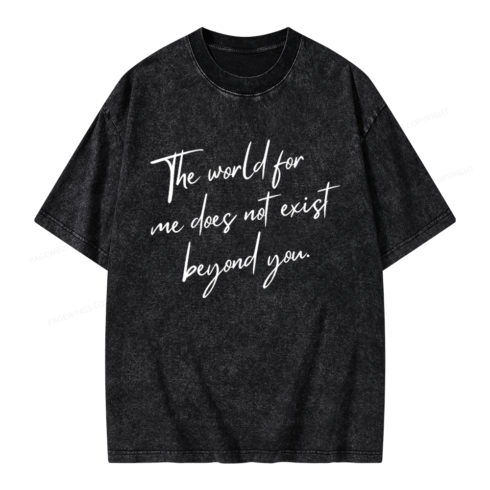 Pagewings Fantasy Reader Unisex Washed T-shirt