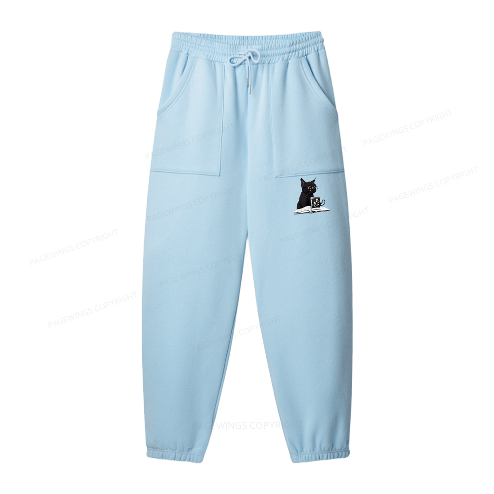 Pagewings Read Books Drink Coffee Fight Evil Unisex Fleece Sweatshirt Set 