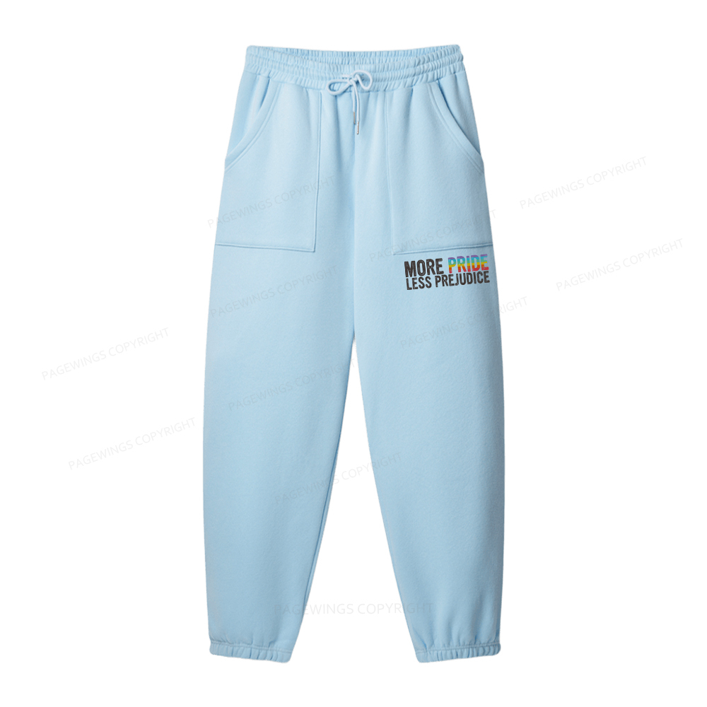 Pagewings More Pride Less Prejudice Unisex Fleece Sweatshirt Set 