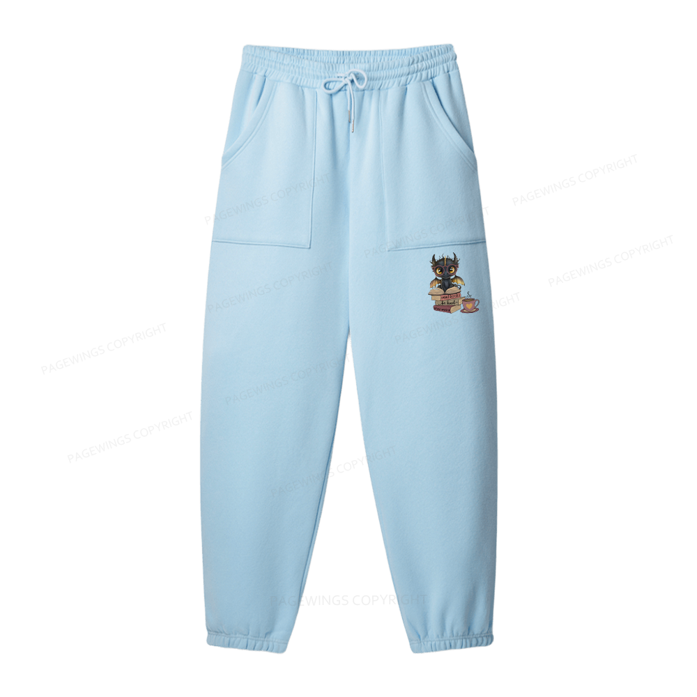 Pagewings Fourth Wing Dargon Unisex Fleece Sweatshirt Set 