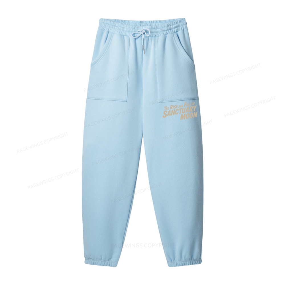 Pagewings The Rise And Fall Of Sanctuary Moon Unisex Fleece Sweatshirt Set 