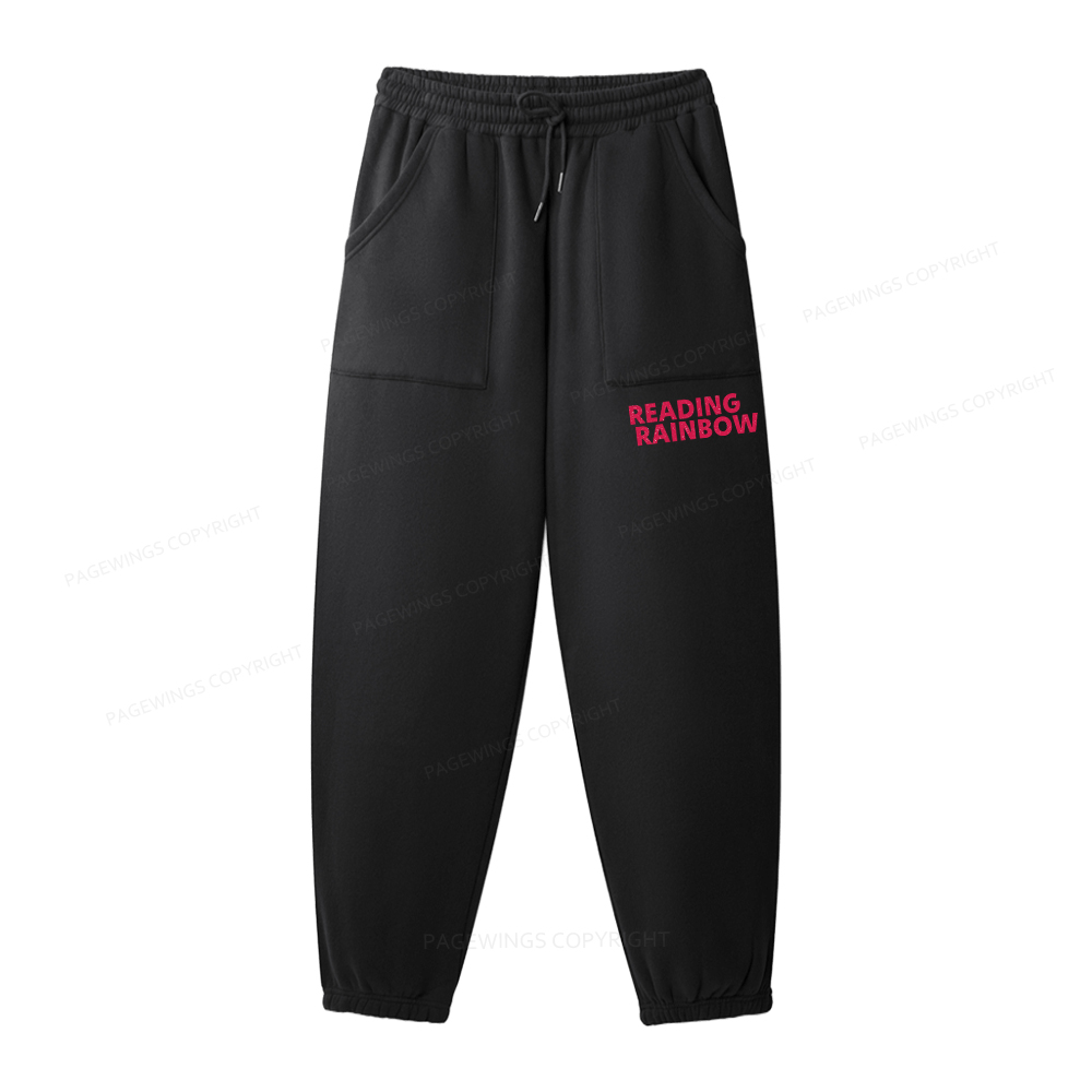 Pagewings Reading Rainbow Unisex Fleece Hoodie Set