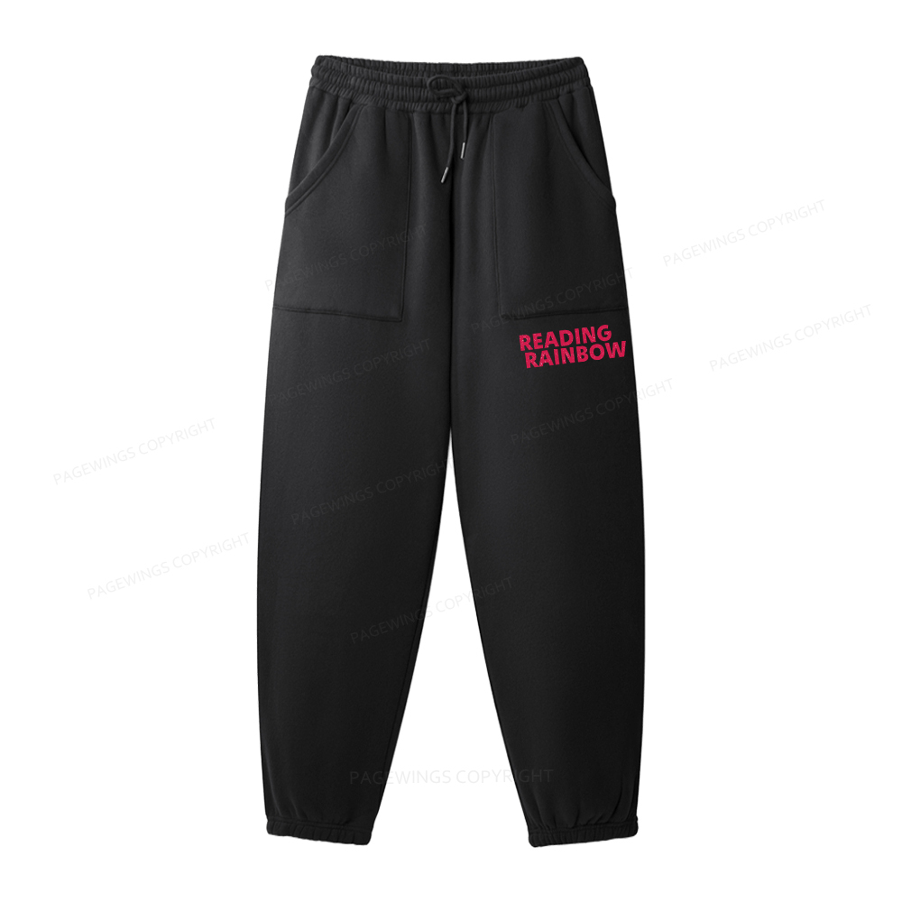 Pagewings Reading Rainbow Unisex Fleece Hoodie Set