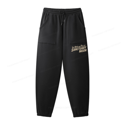 Pagewings The Rise And Fall Of Sanctuary Moon Unisex Fleece Sweatshirt Set 