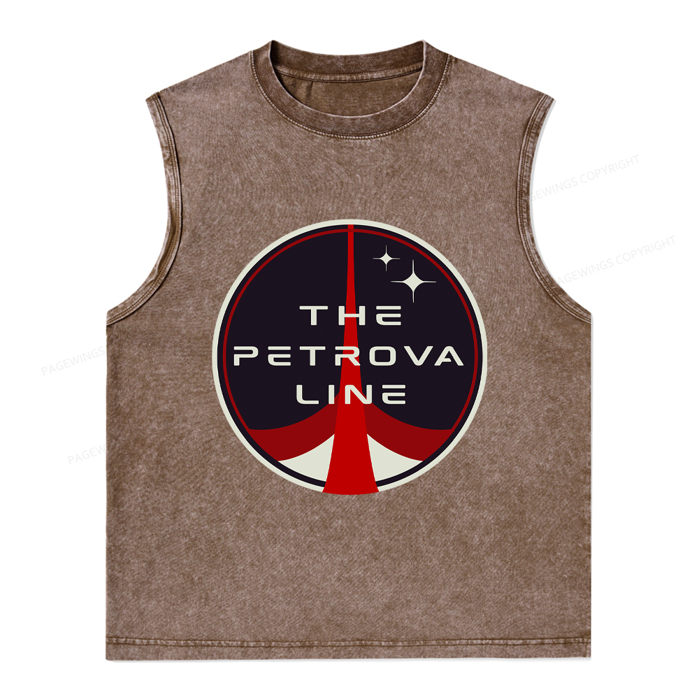 Pagewings The Petrova Line Unisex Washed Tank Top