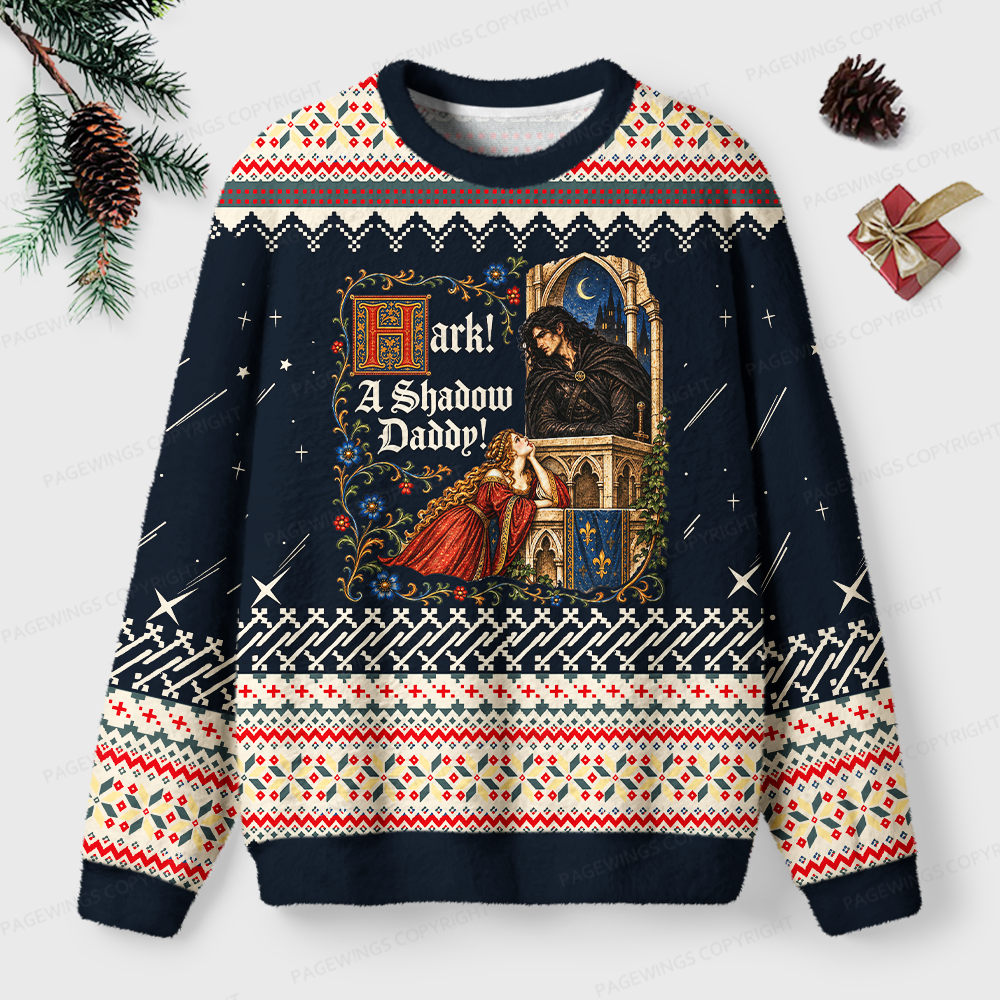 Pagewings Shadow Daddy Unisex Ugly Light Knit Sweatshirt