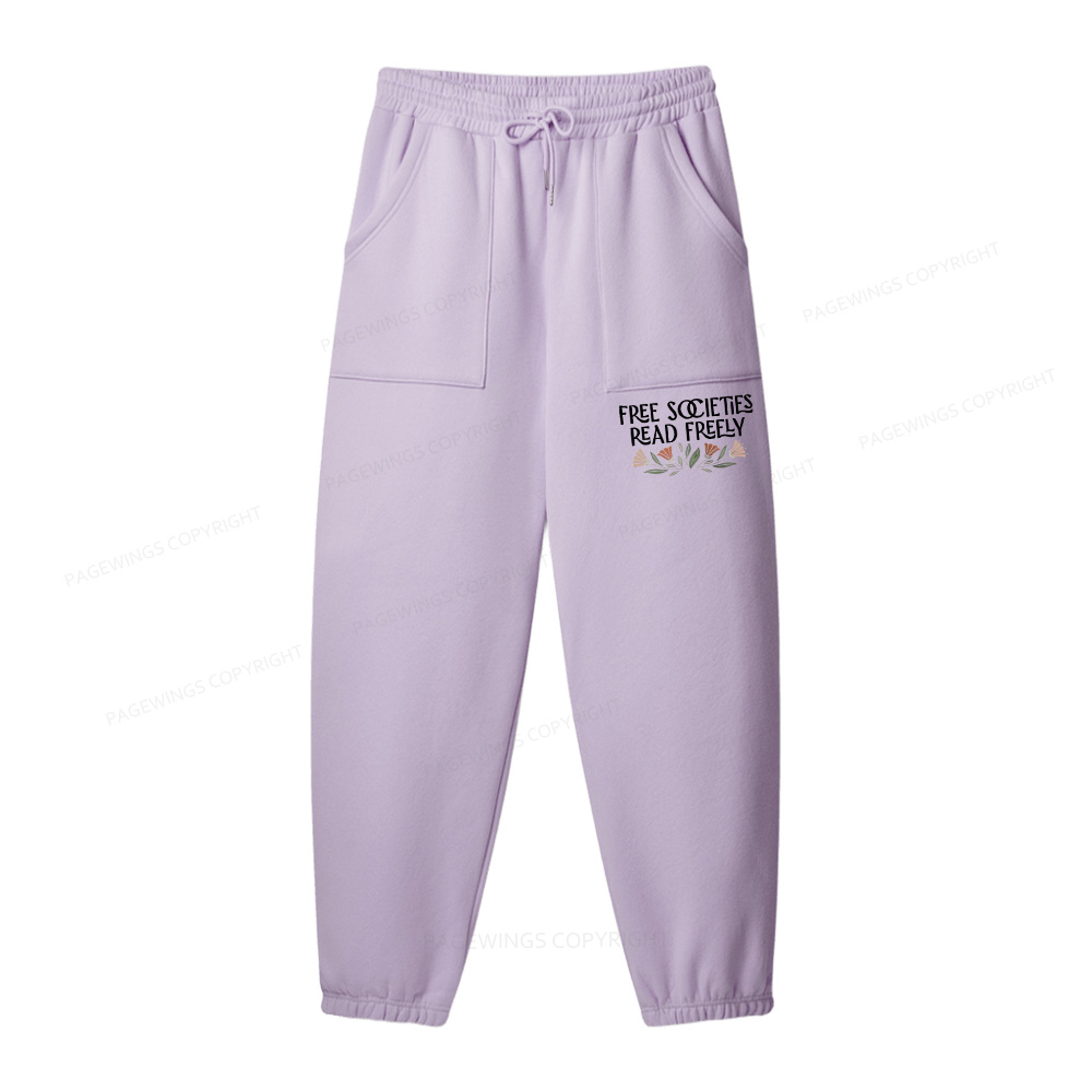 Pagewings Read Freely Unisex Fleece Sweatshirt Set 