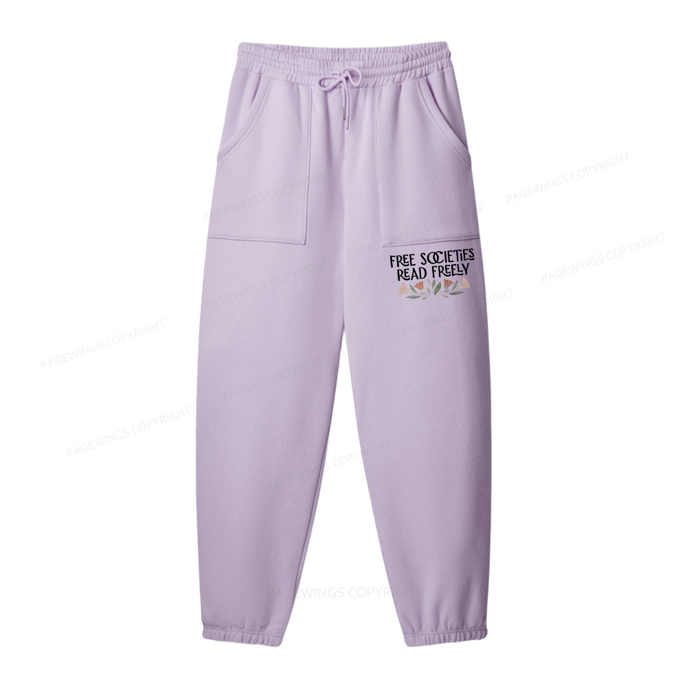 Pagewings Read Freely Unisex Fleece Sweatshirt Set 