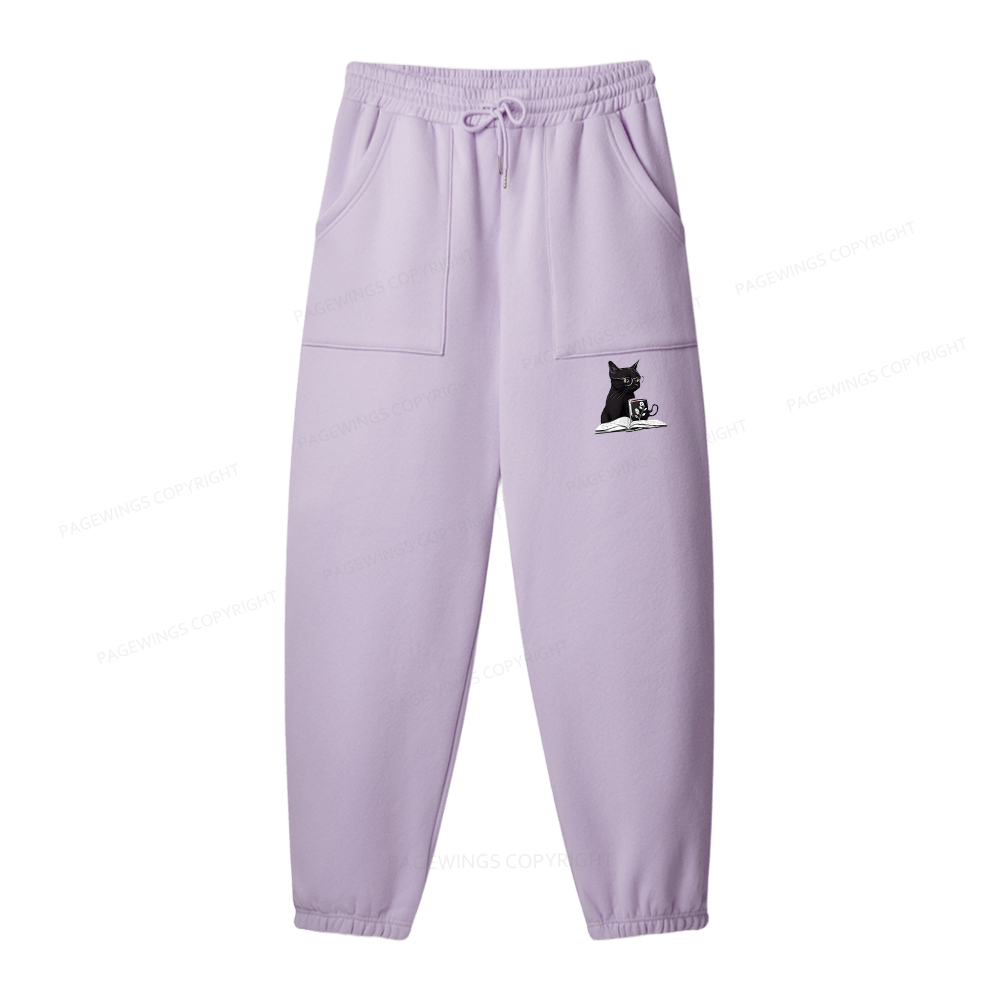 Pagewings Read Books Drink Coffee Fight Evil Unisex Fleece Sweatshirt Set 