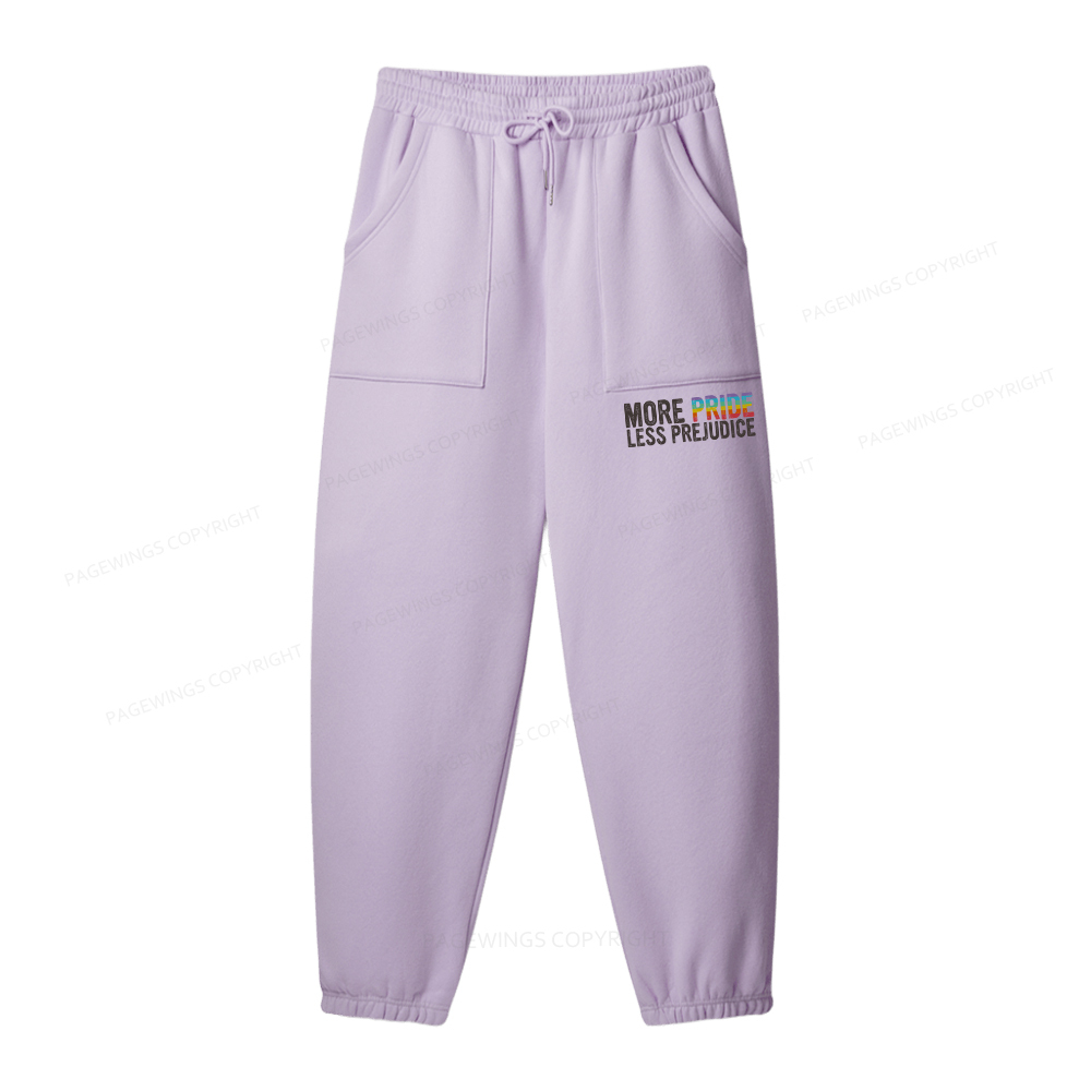 Pagewings More Pride Less Prejudice Unisex Fleece Sweatshirt Set 