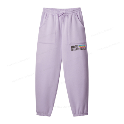 Pagewings More Pride Less Prejudice Unisex Fleece Sweatshirt Set 