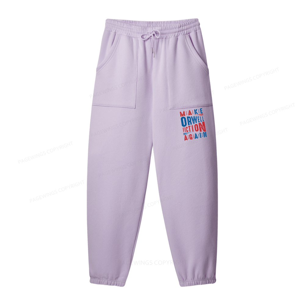 Pagewings 1984 Book Unisex Fleece Hoodie Set