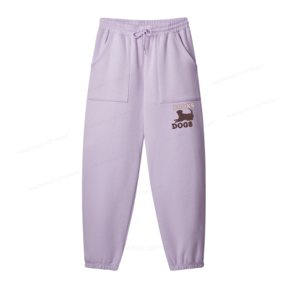 Pagewings Easily Distracted By Books And Labrador Unisex Fleece Hoodie Set