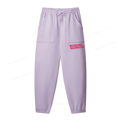 Pagewings Reading Rainbow Unisex Fleece Hoodie Set