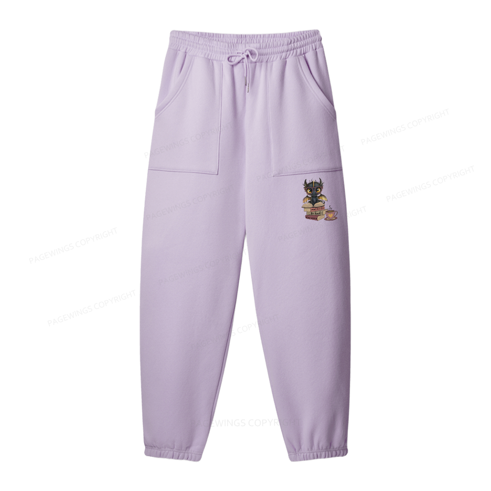 Pagewings Fourth Wing Dargon Unisex Fleece Sweatshirt Set 