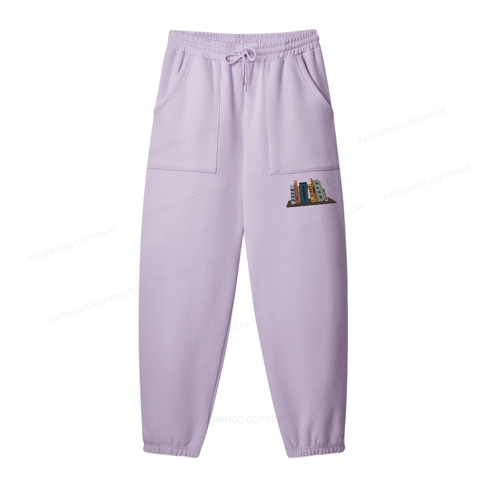 Pagewings I Have No Shelf Control Unisex Fleece Sweatshirt Set 