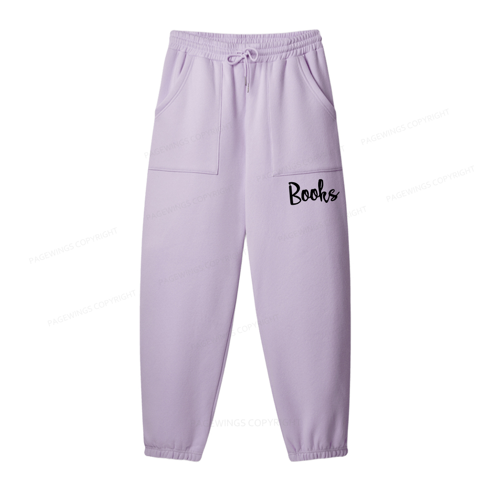 Pagewings Dogs Books Coffee Unisex Fleece Sweatshirt Set 