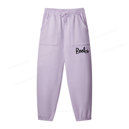 Pagewings Dogs Books Coffee Unisex Fleece Sweatshirt Set 