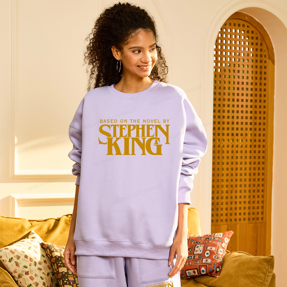Pagewings Based On A Novel By Stephen King Unisex Fleece Sweatshirt Set 