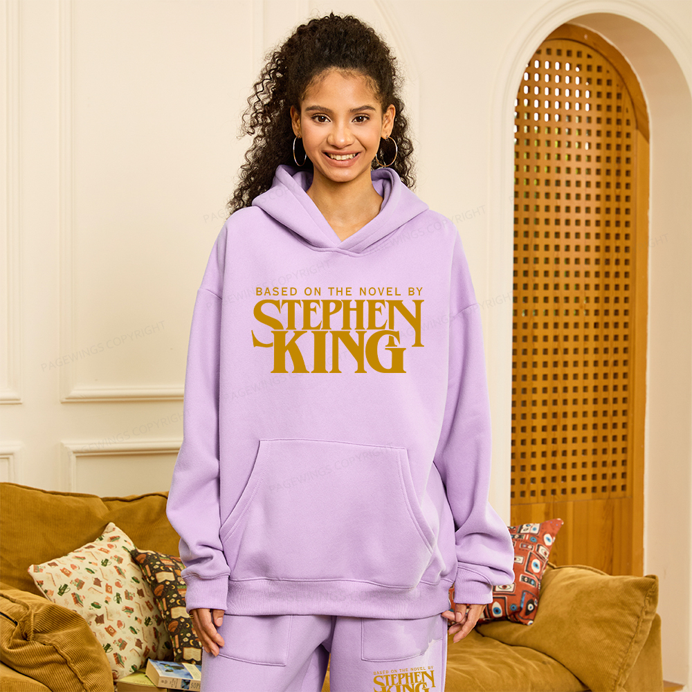 Pagewings Based On A Novel By Stephen King Unisex Fleece Hoodie Set