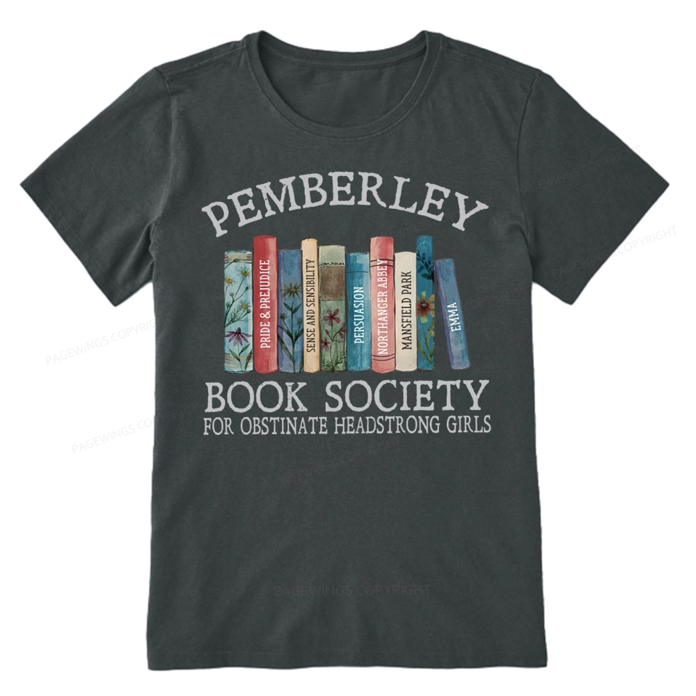 Pagewings Pemberley Book Society Unisex Classic T-shirt