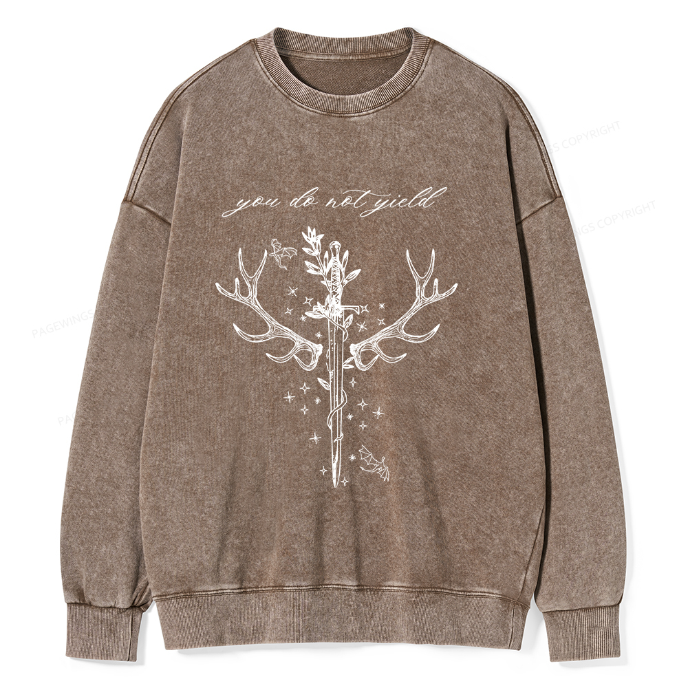 Pagewings Libraries Were Full Of Ideas Unisex Washed Sweatshirt