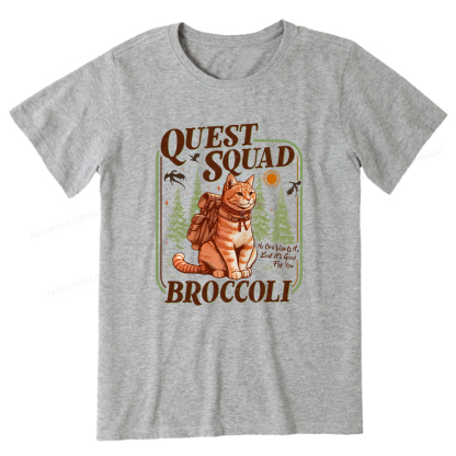 Pagewings Quest Squad Broccoli Unisex Classic T-shirt