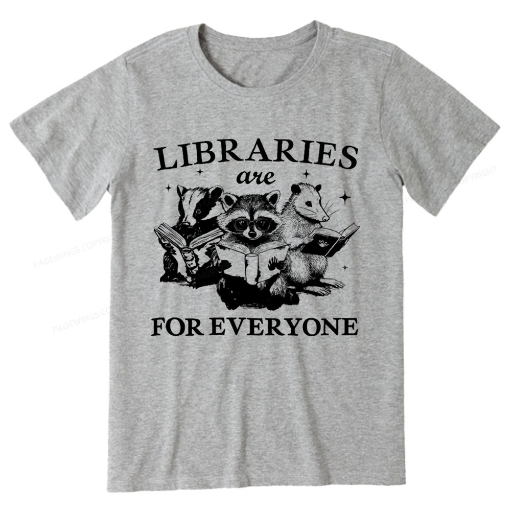 Pagewings Libraries Are For Everyone Unisex Classic T-shirt