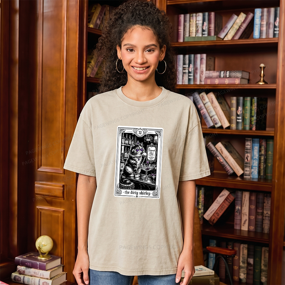 Pagewings Sci Fi Bookish Unisex Washed T-shirt