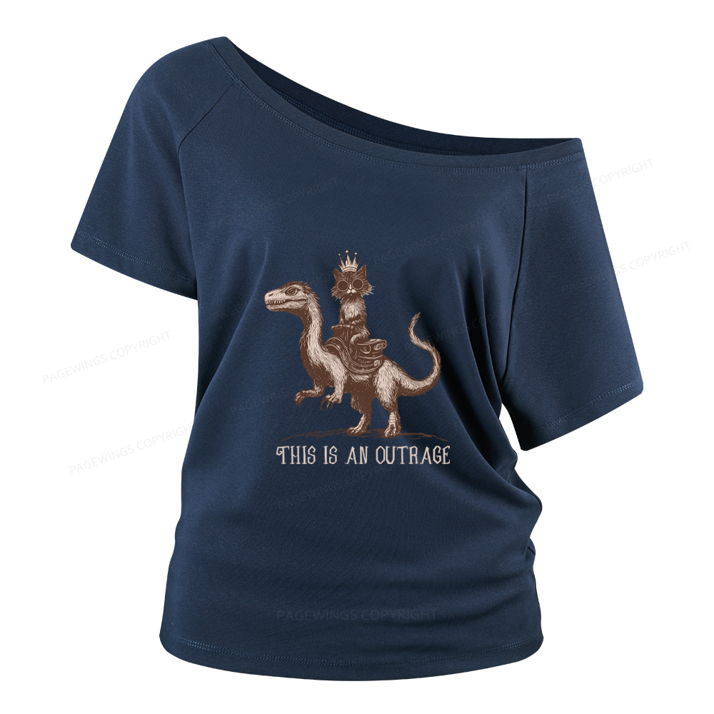 Pagewings Sci-Fi Book Lovers Women Off Shoulder T-shirts