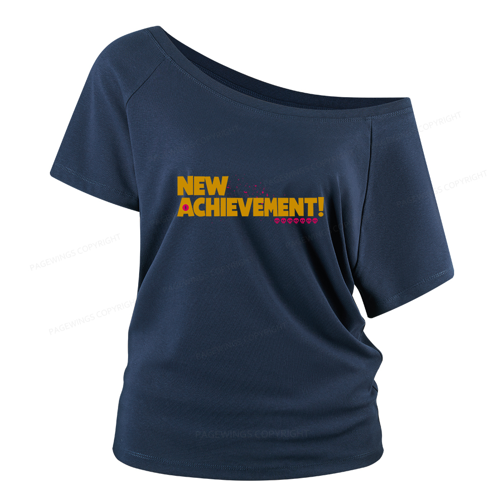 Pagewings New Achievement  Women Off Shoulder T-shirts