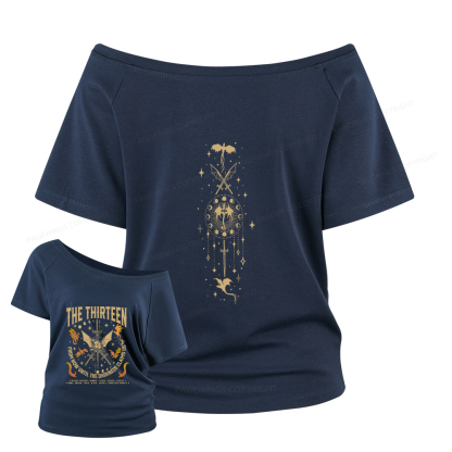 Pagewings The Darkness Claims Us Women Off Shoulder T-shirts