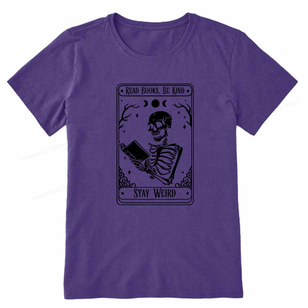 Pagewings Read Books Be Kind Unisex Classic T-shirt