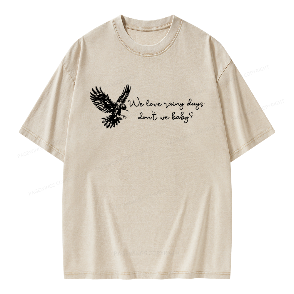 Pagewings Romance Book Nerd Unisex Washed T-shirt