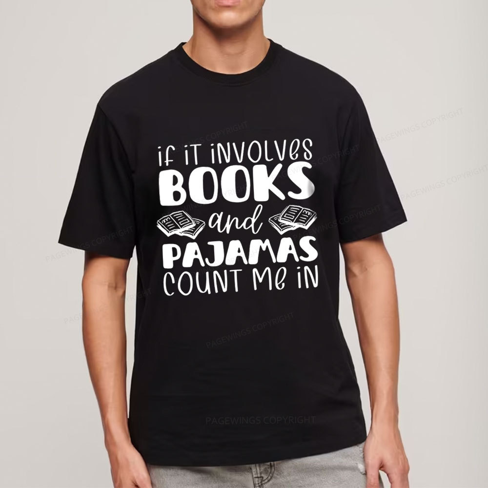 Pagewings Books And Pajamas Unisex Classic T-shirt