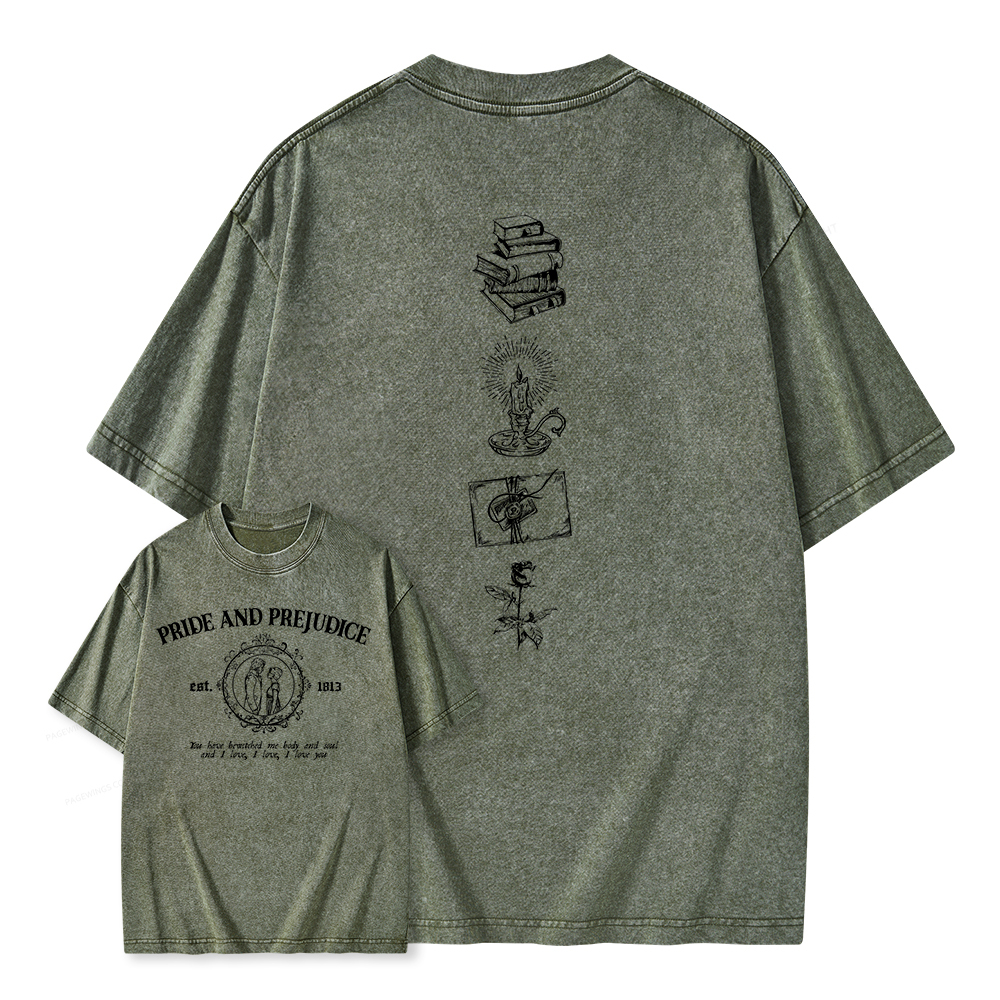 Pagewings You Have Bewitched Me Body And Soul Unisex Washed T-shirt