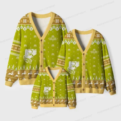 Pagewings Read More Boooooks Unisex Ugly Cardigan Sweaters