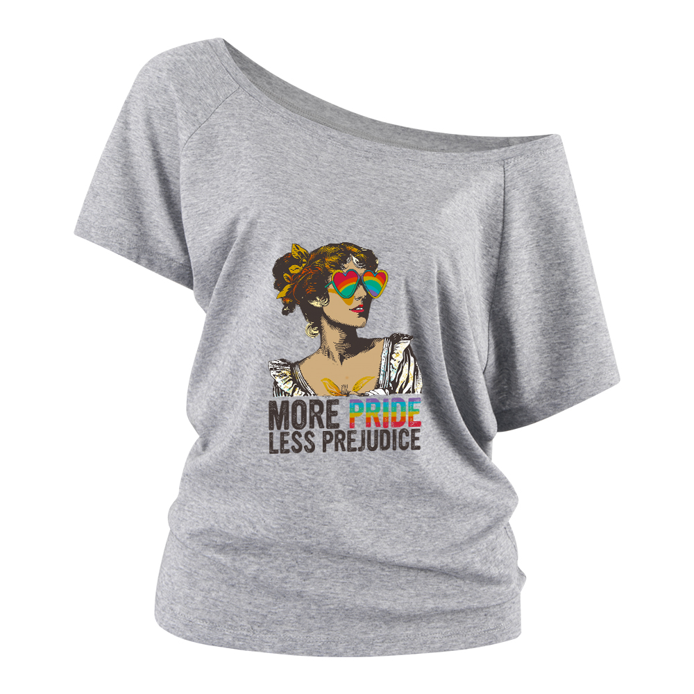 Pagewings More Pride Less Prejudice Off Shoulder Top