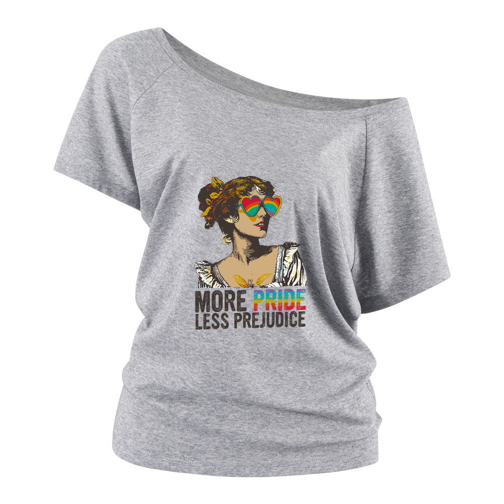 Pagewings More Pride Less Prejudice Off Shoulder Top