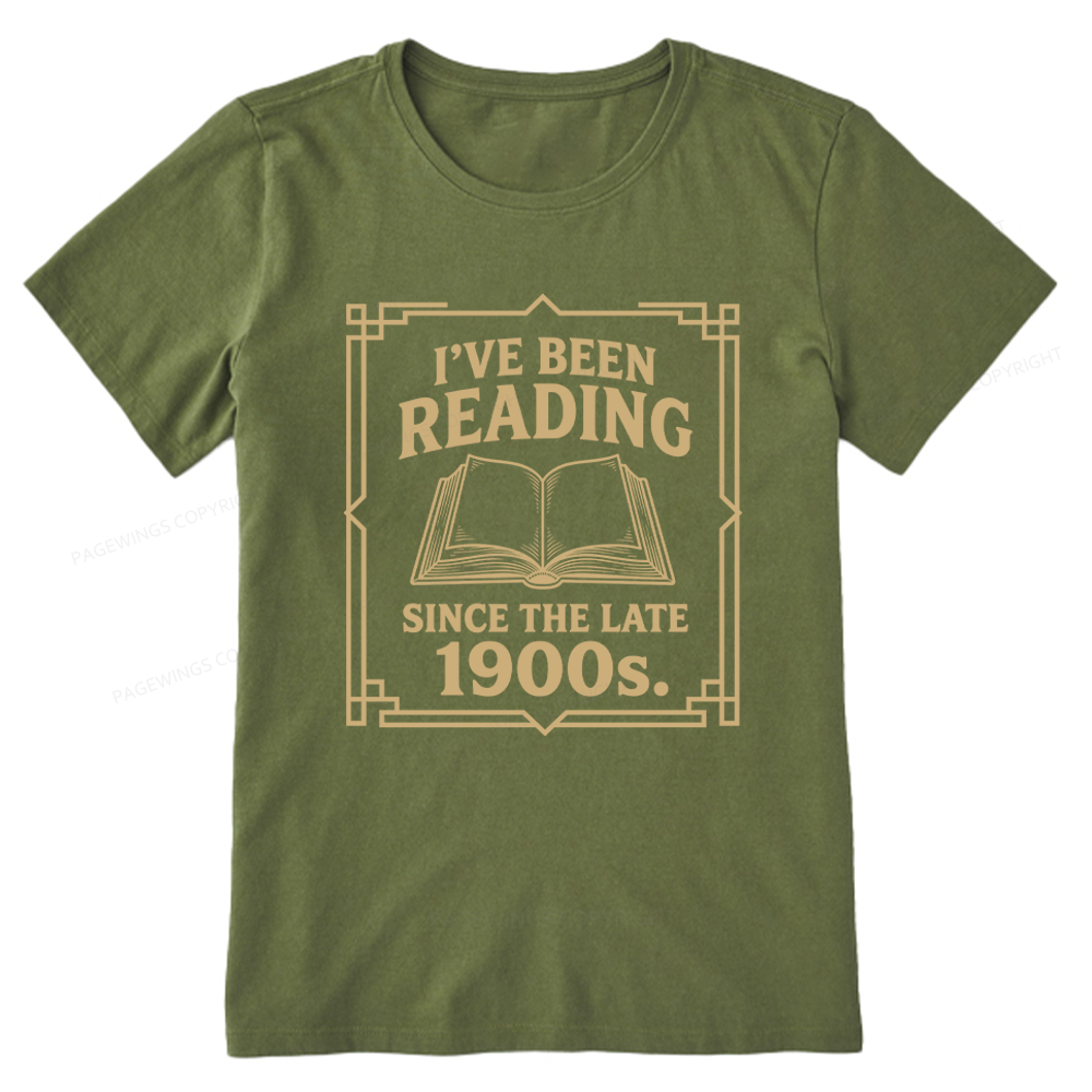 Pagewings I’ve Been Reading Since The Late 1900s Unisex Classic T-shirt