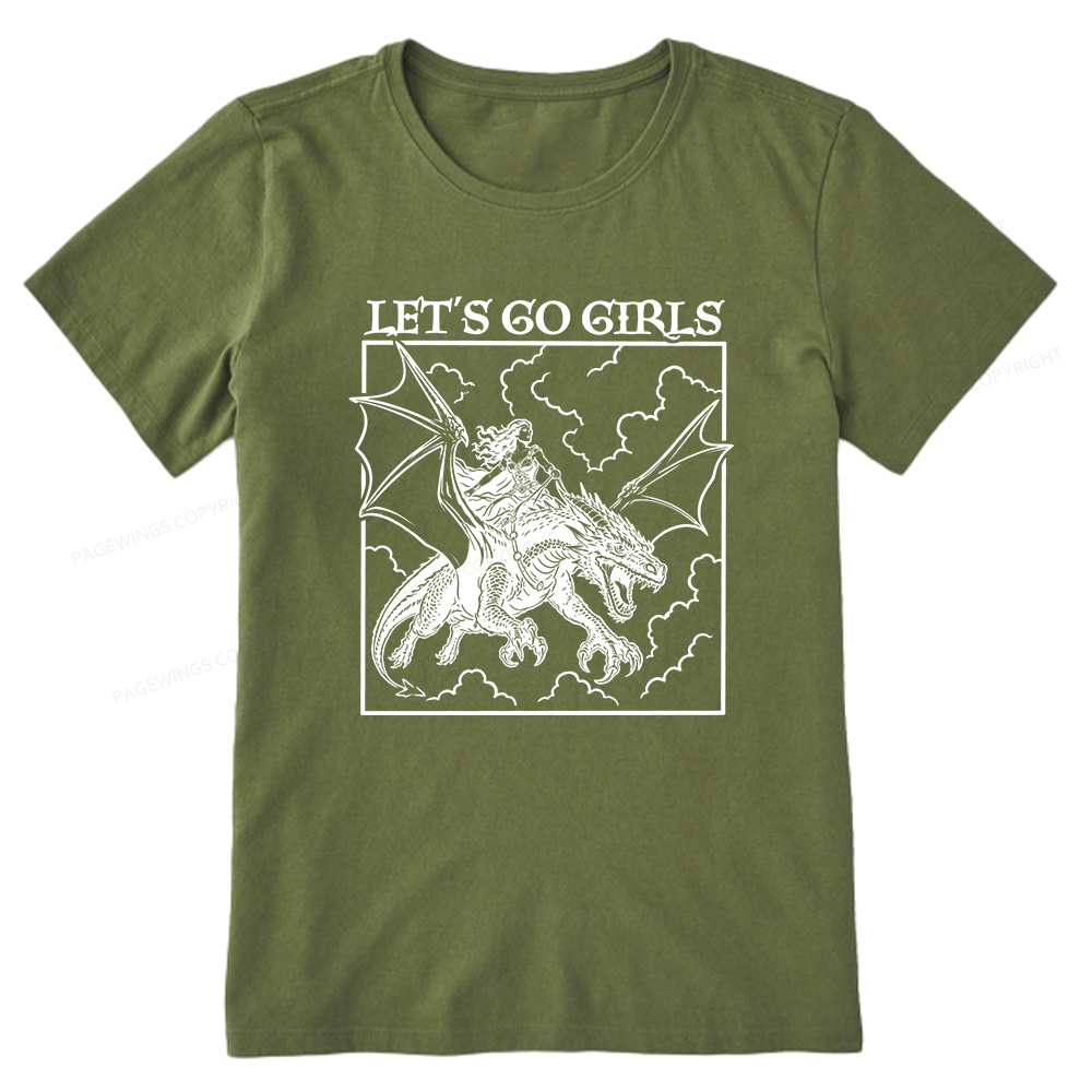 Pagewing Let's Go Girls Bookish Unisex Classic T-shirt
