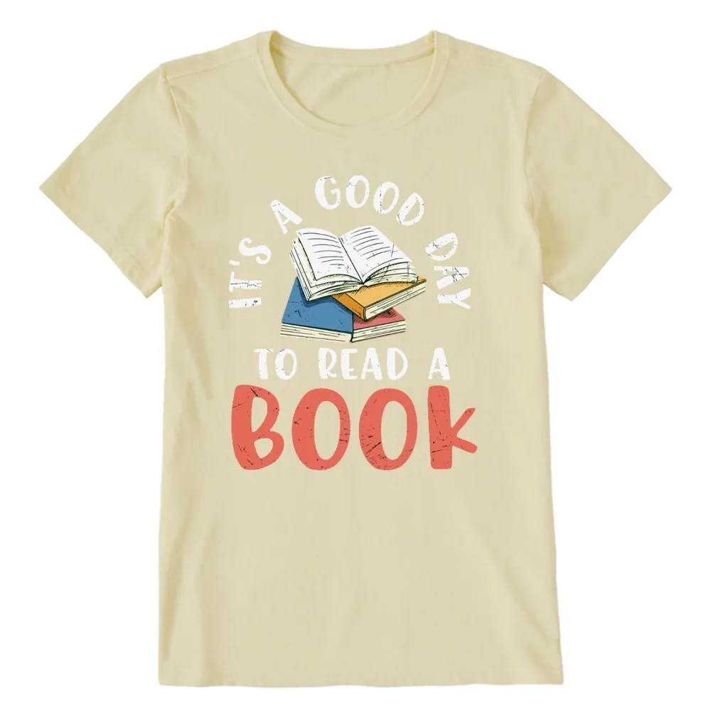 Pagewings It’s a Good Day to Read a Book Classic Unisex Classic T-shirt