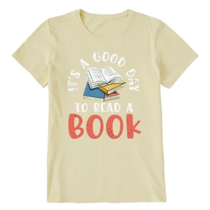 Pagewings It’s a Good Day to Read a Book Classic Unisex Classic T-shirt