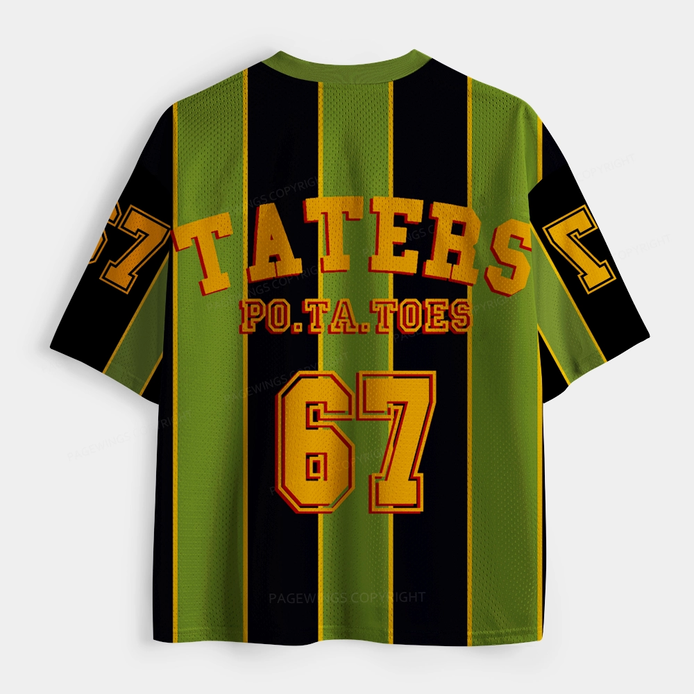 Pagewings Taters Unisex Mesh Jersey