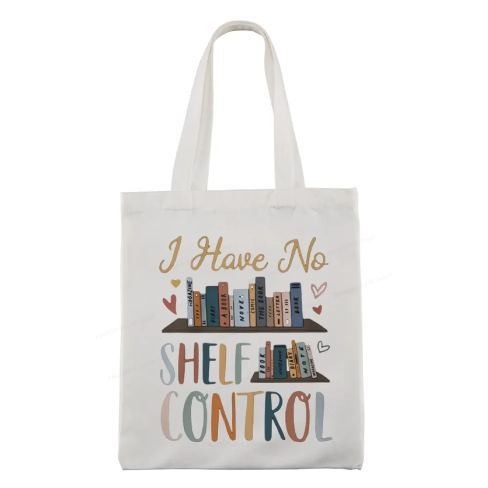 Pagewings I Have No Shelf Control Unite Tote Bag