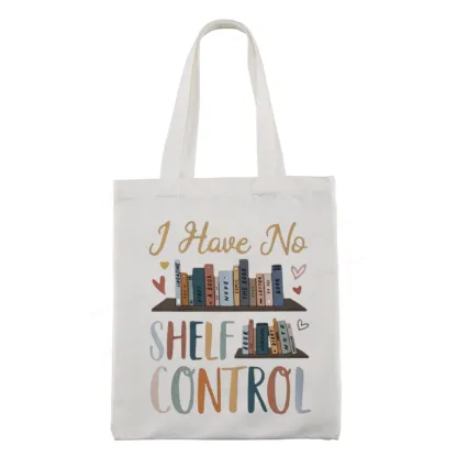 Pagewings I Have No Shelf Control Unite Tote Bag
