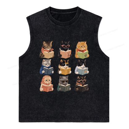 Pagewings I Literally Wrote A Book To Warn Unisex Washed Tank Top
