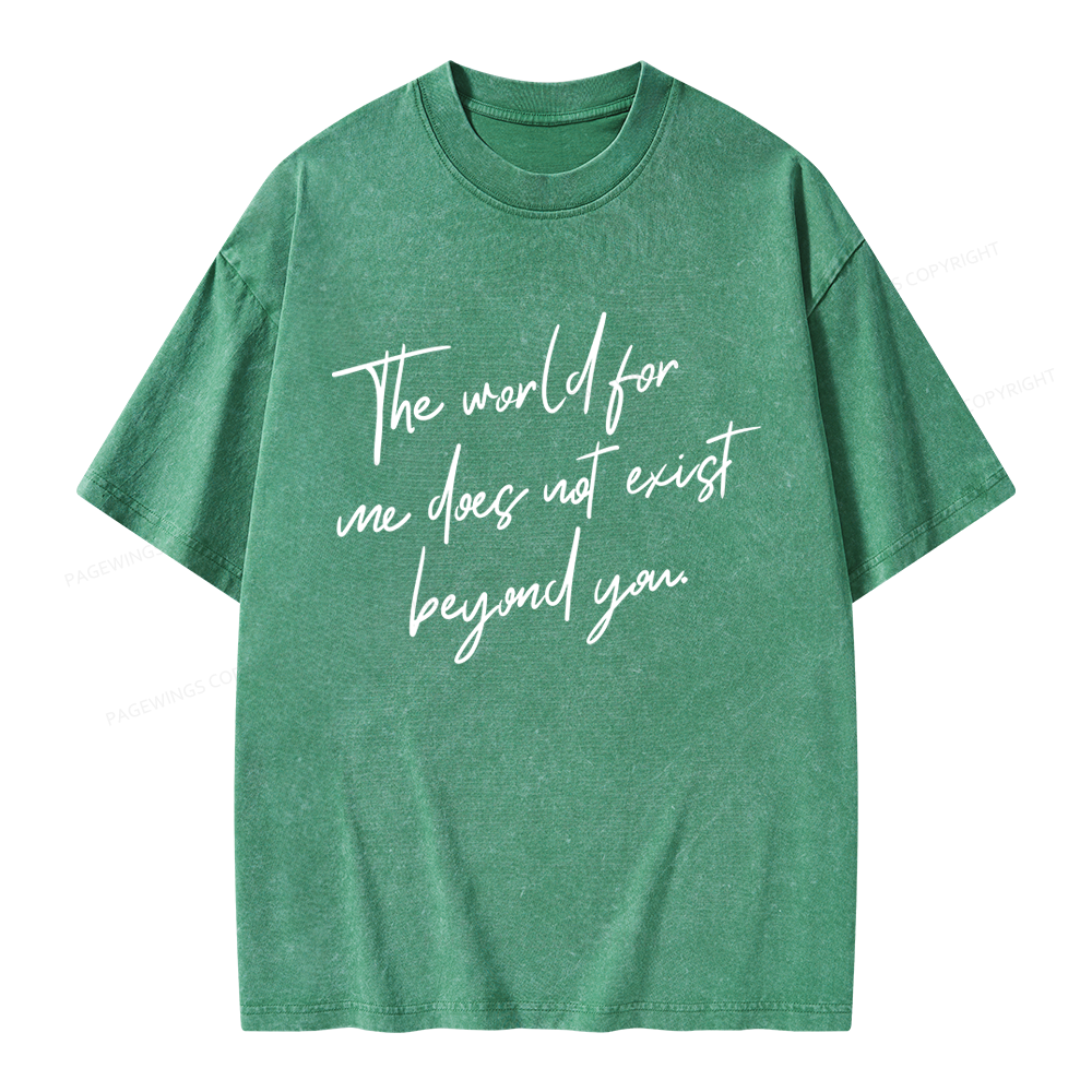 Pagewings Fantasy Reading Unisex Washed T-shirt